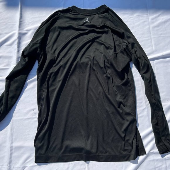 Mens Air Jordan Long Sleeve Training Shirt Top Large Like New - Picture 6 of 7